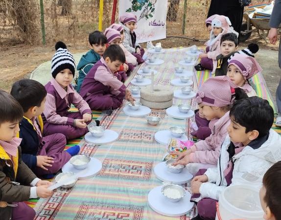 اردوی کودکان نفس‌های تازه شهر در مجموعه جنگلی پادهانیس
